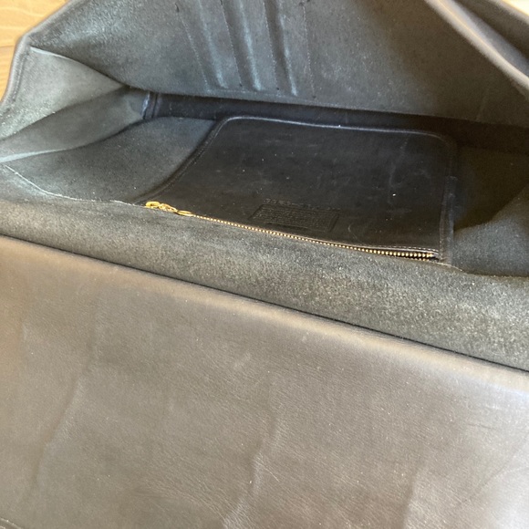 COACH BEEKMAN BLACK SHOULDER MESSENGER BAG 5266 4 - Picture 4 of 13